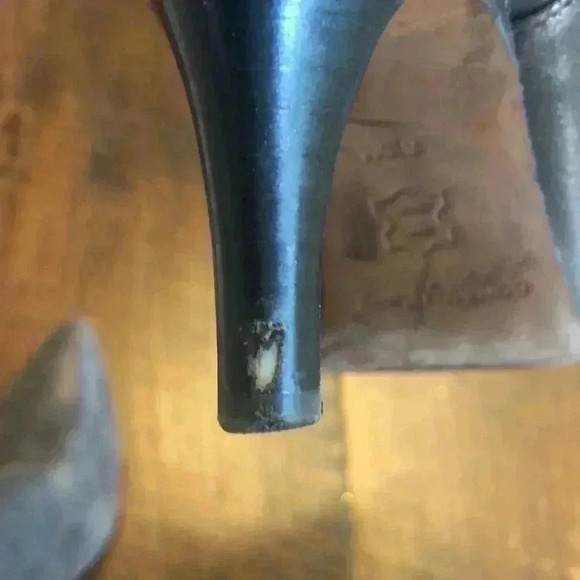 Donald J. Pliner | Brown Tillie Ankle Kitten Heel Metallic Bronze Boots/Booties - Picture 5 of 7